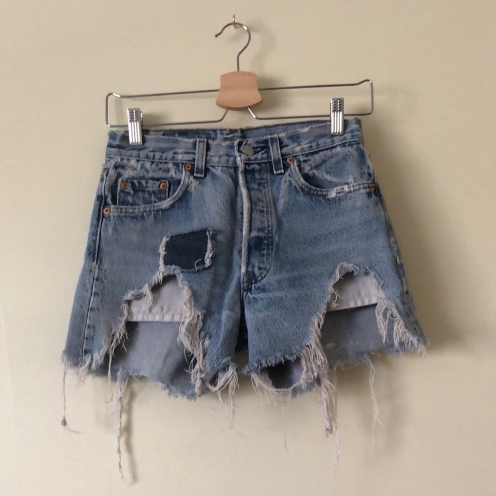 Denim Levi Shorts